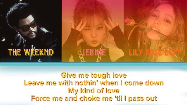 The Weeknd, JENNIE & Lily Rose Depp 'One Of The Girls' Lyrics {Color Coded Lyrics} смотреть онлайн