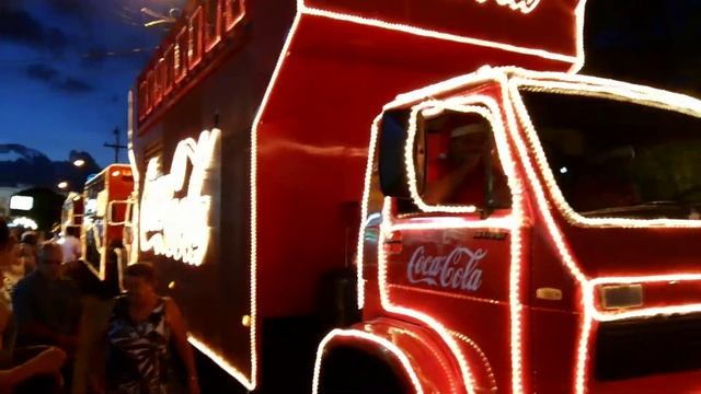 Caminhão da Coca Cola em Orlândia смотреть онлайн