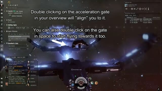 50 Second Eve Online Tutorial: Using an Acceleration Gate смотреть онлайн