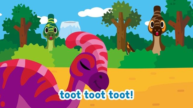 Spinosaurus & Pteranodon | Dinosaur Song | Songs for Children | Robocar POLI TV смотреть онлайн