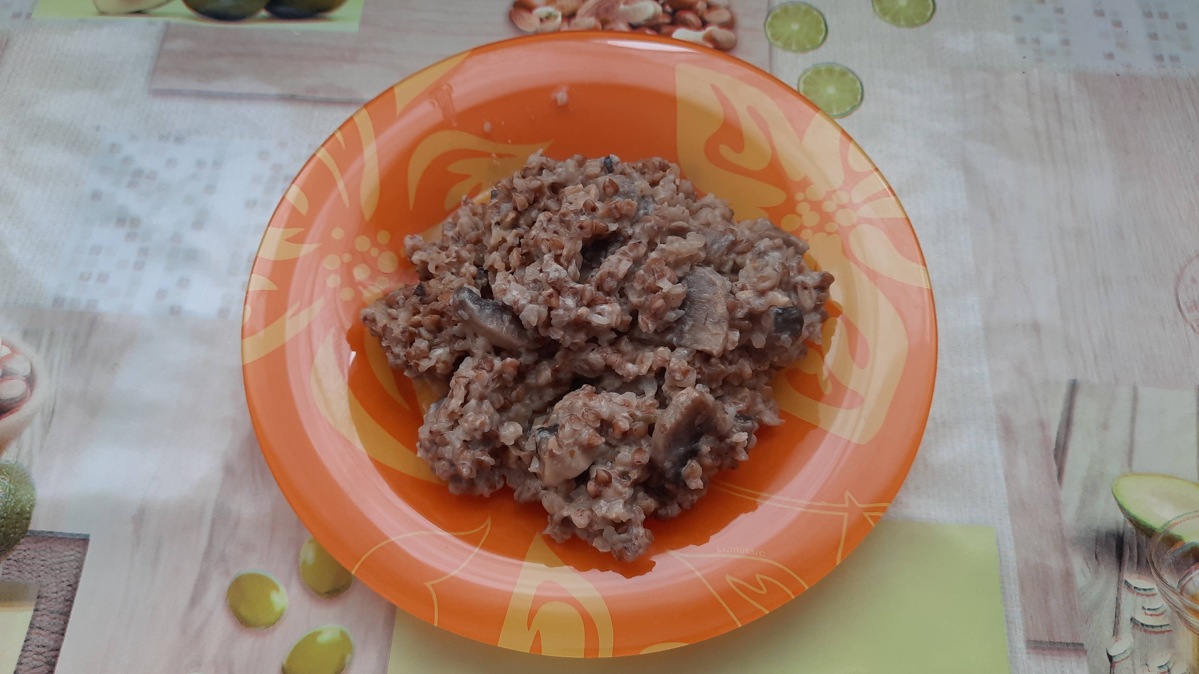 Гречка с грибами. смотреть онлайн