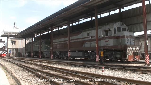 Chinese Railways - Privately Owned DF & DF7G Diesel Locomotives Working the Kunming Copper Smelter смотреть онлайн