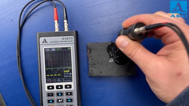 A1210 - ультразвуковой толщиномер с режимом А-Скан смотреть онлайн