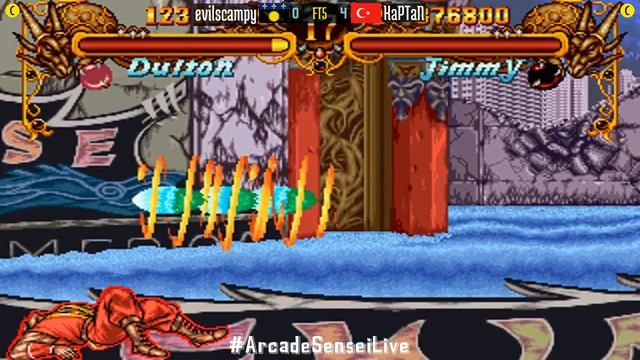 FT5 @doubledr: evilscampy (GP) vs KaPTaN (TR) [Double Dragon Fightcade] Sep 27 смотреть онлайн