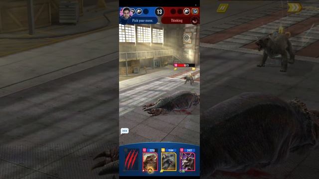 panthera blytheae is a tough opponent | PvP battle | Jurassic world alive | смотреть онлайн