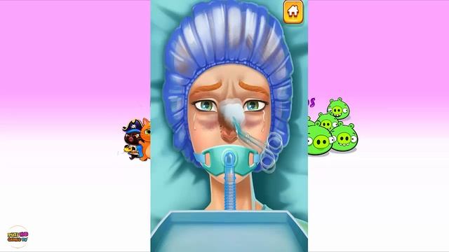Plastic Surgery Simulator TabTale Casual Games Android Games for Kids HD смотреть онлайн