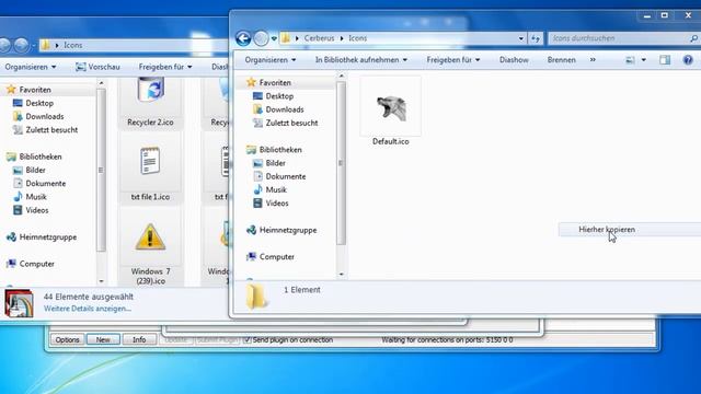 Icons in Cerberus RAT importieren смотреть онлайн