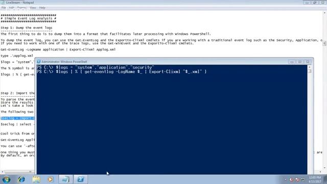 Powershell For InfoSec Day 3- Log analysis with PowerShell - Live Stream смотреть онлайн
