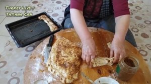 VLOG_Турецкая Свекровь готовит_ Хлеб с Маком_Haşaşlı Ekmek _Турецкие рецепты_Турция