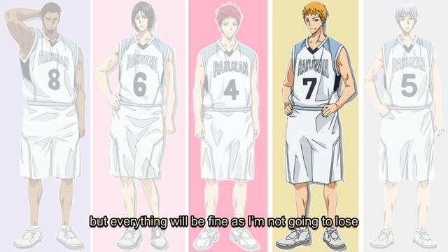 Rakuzan [from Kuroko No Basuke] - DEEP FIGHT (English Lyrics)