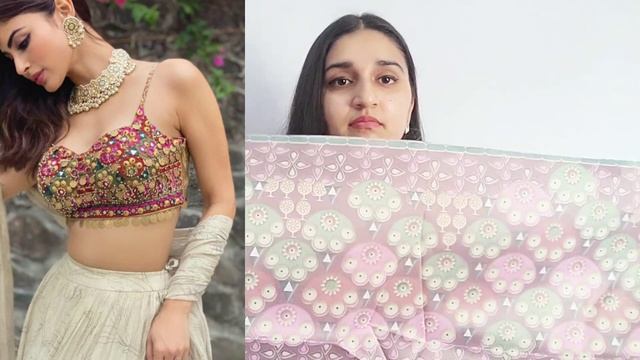 *UNBOXING* White Lehenga Online rs.1500 | Online Lehenga Haul | Amazon Lehenga Review #amazon #hau смотреть онлайн