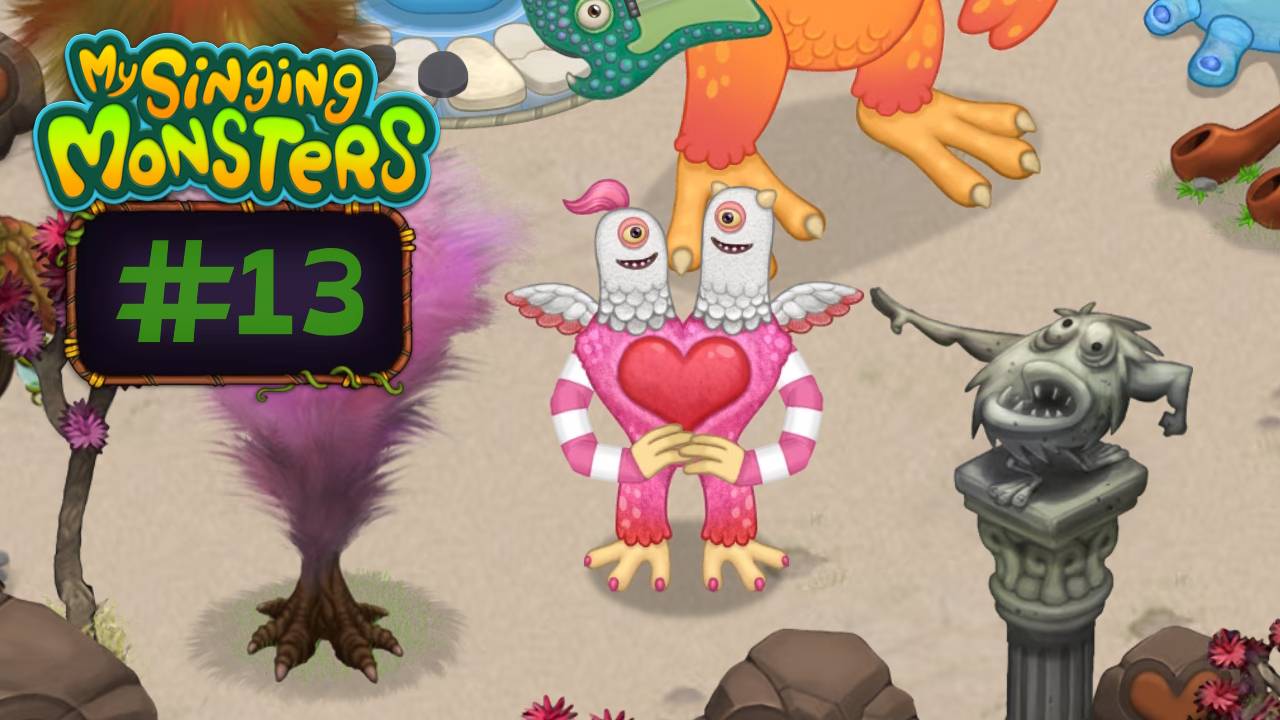 День 13: Поцелщик, Редкий Ти-Рокс, Остров Псионики // My Singing Monsters // С Нуля в ТОП