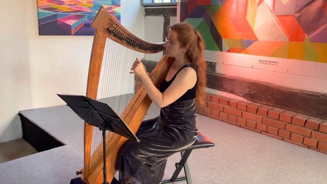 Lament (from The Harp Of Brandiswhiere by Sylvia Woods) - played on harp by Eva Curth смотреть онлайн