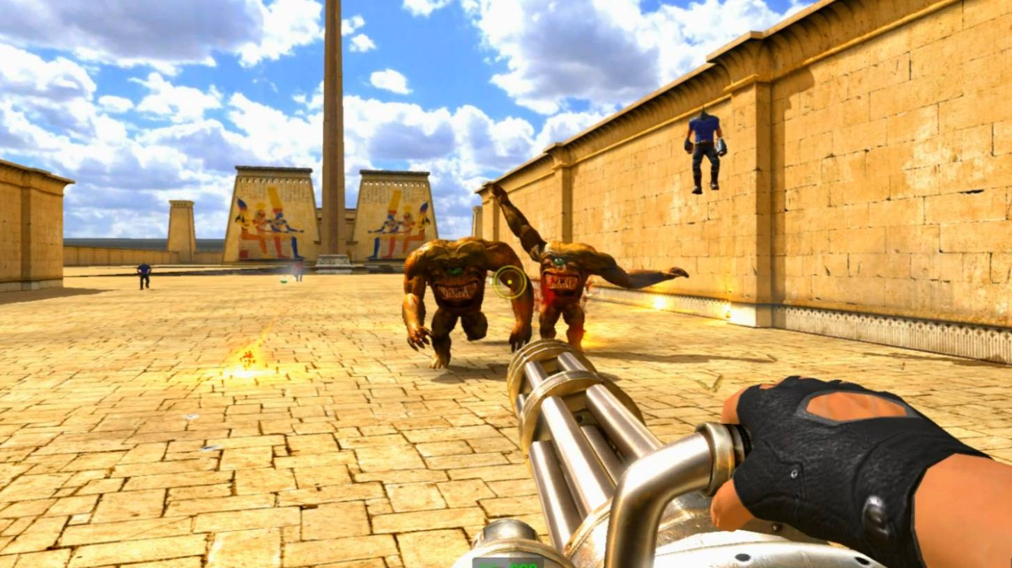 Играю в Serious Sam смотреть онлайн