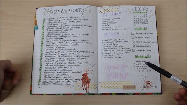 Мой ежедневник | ДЕКАБРЬ 2018 | Doronina Anastasia смотреть онлайн