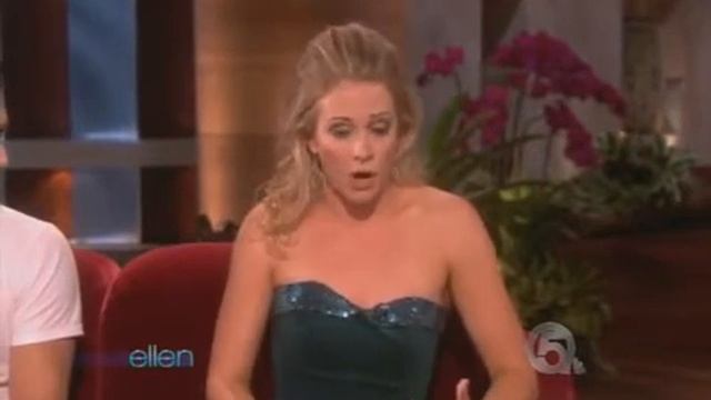 Ellen DeGeneres Show - Melissa Joan Hart & Mark Ballas Dance смотреть онлайн