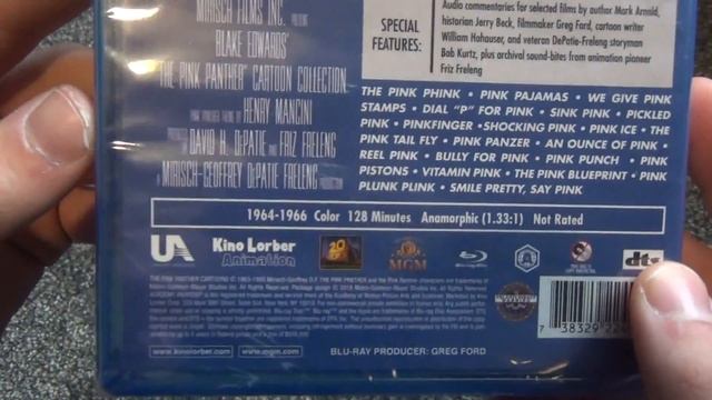 The Pink Panther Cartoon Collection Volume 1 Blu-Ray Unboxing смотреть онлайн