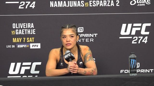 Tracy Cortez UFC 274 Post Fight Interview смотреть онлайн