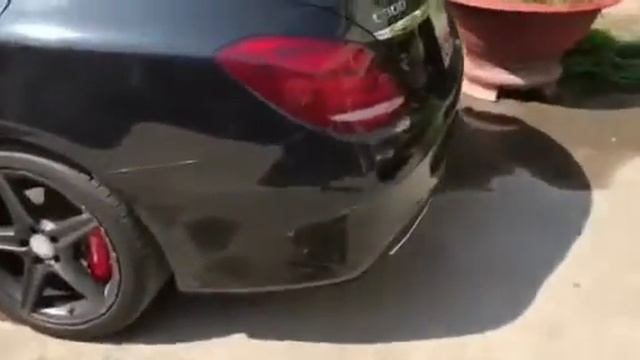 Mercedes c300 AMG 2016 exhaust sound in sport + mode. смотреть онлайн