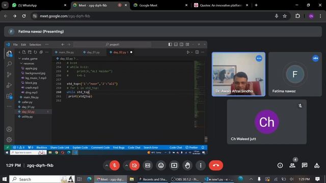 Python Panther Course| Class17 P2 Dr. Awais Afzal Sindho| Powered by TSP смотреть онлайн