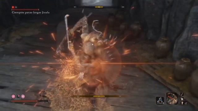 ⚠️TRUCO Para MATAR CIEMPIÉS Patas Largas Jirafa Fácil Sekiro Shadows Die Twice