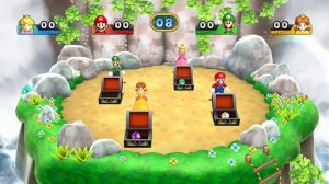 Mario Party 9 - All Minigames with Peach