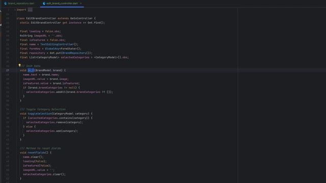 46 - Flutter Firebase Admin Panel – Create, Read & Update Brands in Firestore (GetX CRUD) смотреть онлайн