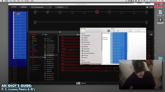 An Idiots Guide to Line 6 Helix - #05: Loading IR's and Presets смотреть онлайн