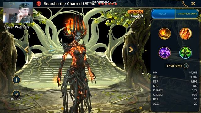 Raid Shadow Legend ,,Driada  Searsha''