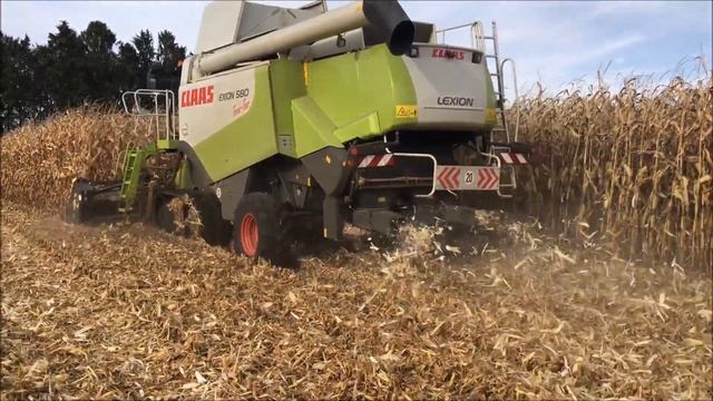 Claas Lexion 580 TT & Olimac Drago GT смотреть онлайн