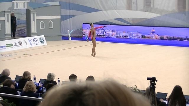 Lobanova Marina ribbon Cup of Russia 2018 смотреть онлайн