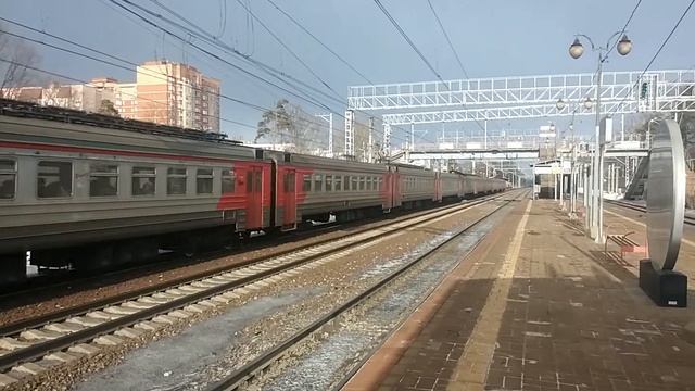 ЭД4М-0258 На станции Перловская смотреть онлайн