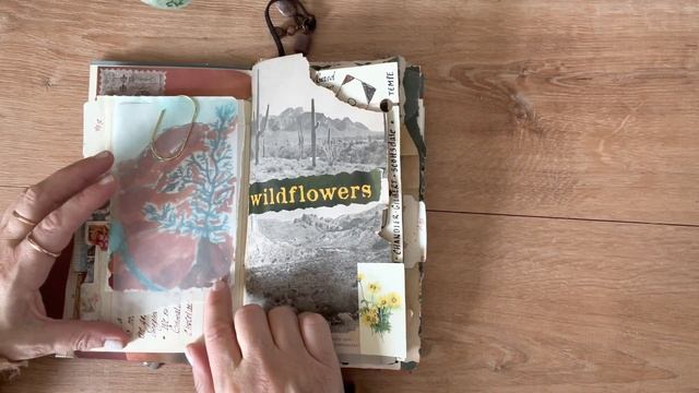 Travel Journal Flip , Junk Journaling, Journal Ephemera, Junk Journaling is the new Scrapbooking ?! смотреть онлайн