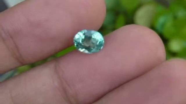 Apatite NEON Blue Green Paraiba Color 1.00ct. смотреть онлайн