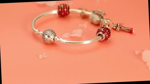 Bamoer Heart Women Shoes Cosmetic Bracelets & Bangles смотреть онлайн