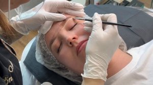 Перекрытие некачественного перманентного макияжа бровей💈Новая жизнь для вашего взгляда❗