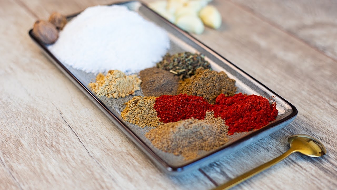 Аджарская соль - вкусная приправа на каждый день. Ароматная соль. смотреть онлайн