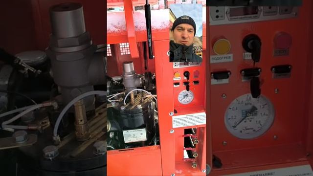 Дизельный компрессор ЗИФ ПВ на шасси