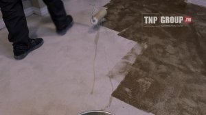 Нанесение грунта Teping