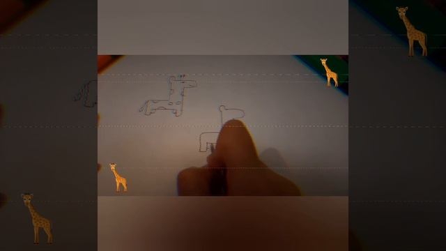 Легко нарисовать жирафика/Easy/Draw/Giraffe смотреть онлайн