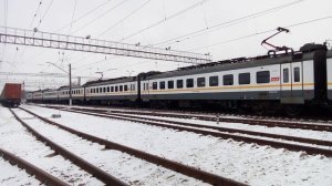 Электропоезд ЭП2Д 0046 ЦППК станция Чехов
