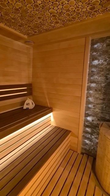 Эээх, красота))) Печь Ферингер, Ольха и освещение Cariitti смотреть онлайн