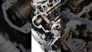 Снятие ГБЦ двигатель QG18DE Nissan Bluebird Silphy