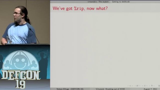 DEF CON 19 - Nelson Elhage - Virtualization under attack смотреть онлайн
