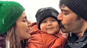 Мурат Юналмыш с семьёй