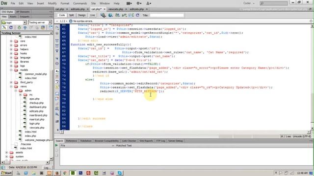 how to make cms with codeigniter:(codeigniter_tutorial_23): Edit/Update Record into DB table: CRUD смотреть онлайн