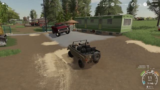 Farming Simulator 19 Деревня БУХАЛОВО № 10.ТОРГУЕМ ДОСКАМИ, ОСМАТРИВАЕМ КРАЗ! смотреть онлайн