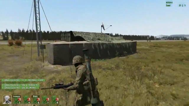 [Arma 2 CTI]Saut en parachute de l'AC-130 et bombardement Tcherno (fail) смотреть онлайн