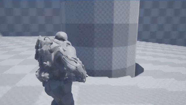 Gears of war style Character & Camera movement Level 5 Animation смотреть онлайн