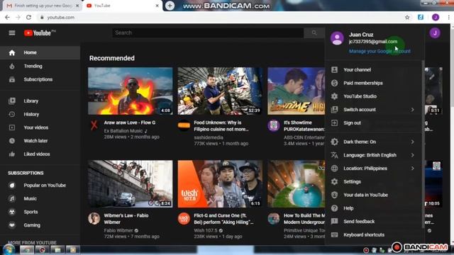 How to create a YouTube account | Rico Mangubat vlogz смотреть онлайн